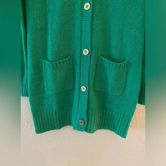 Lilly Pulitzer Leonette Sweater Set Botanical Green Style 011201 XXS Oversized - Picture 12 of 16